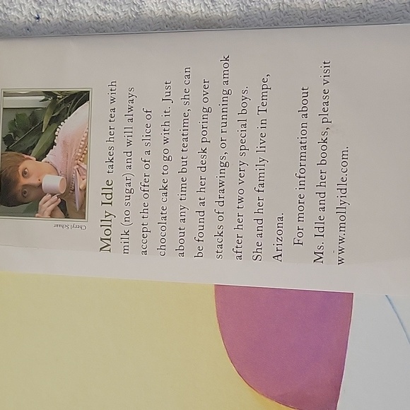 "Tea rex" by Molly idle children's picture book. Mint. Hardcover - Picture 6 of 6